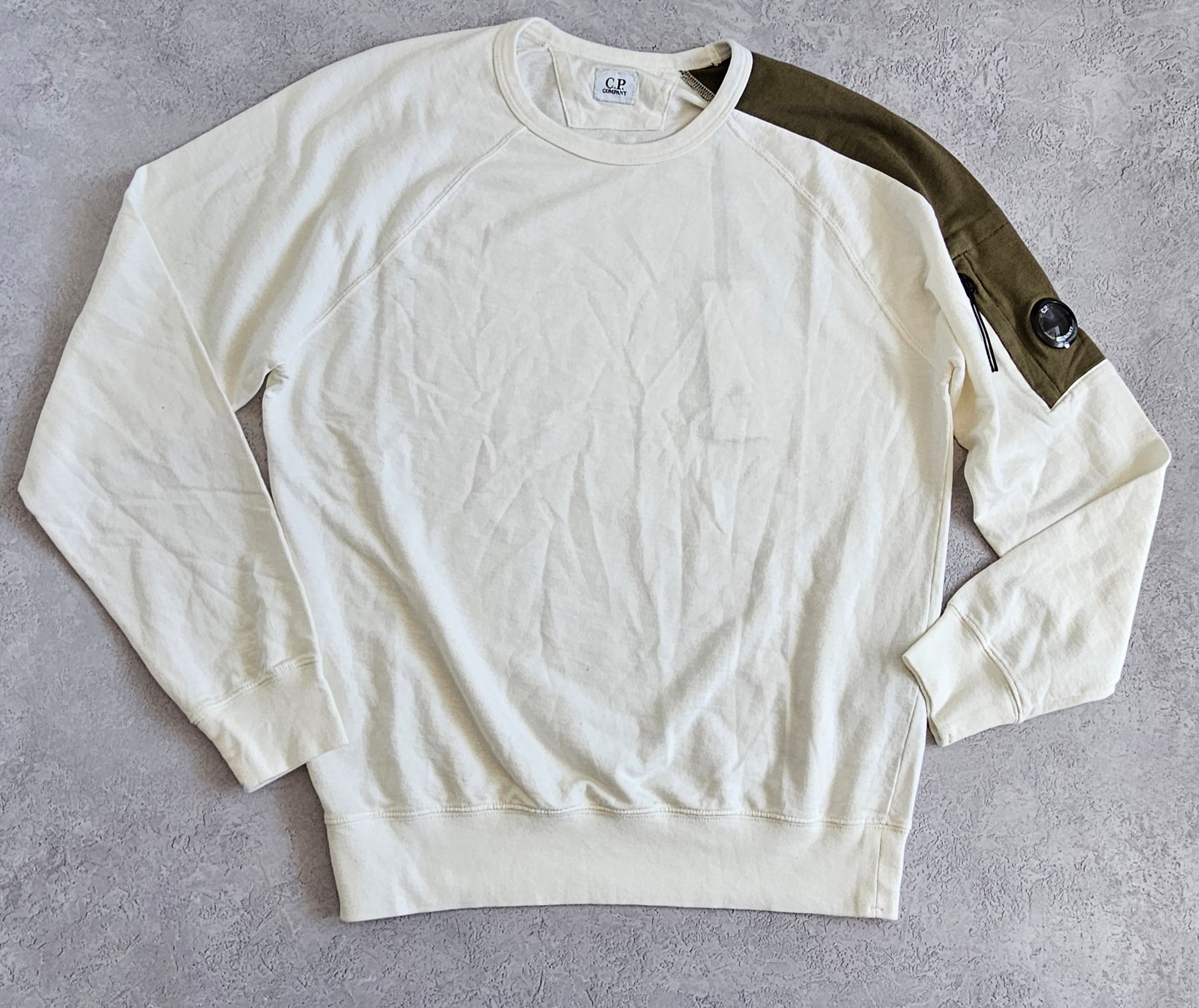 CP Company Jumper Off White CP Company