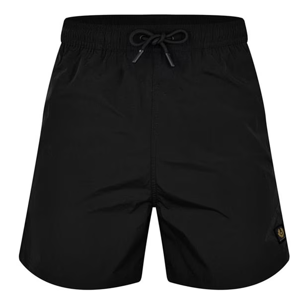 Belstaff Logo Swim Shorts Black Belstaff