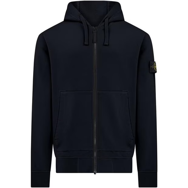 Stone Island Zip Hoodie Navy Stone Island
