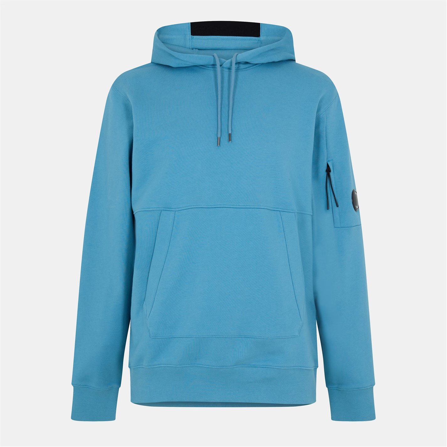 CP Company Lens Hoodie Aegean Blue