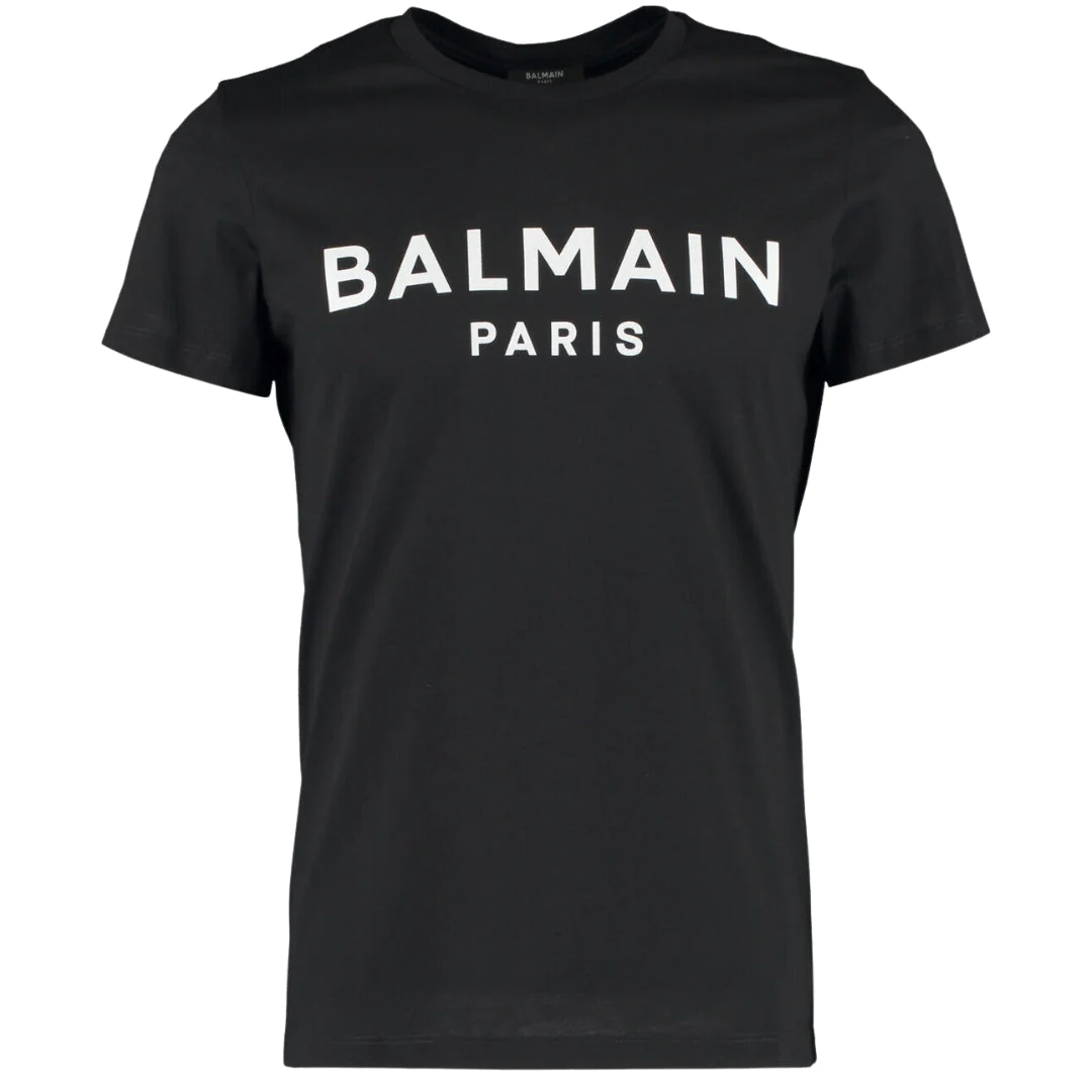 Balmain Logo T-Shirt Black Balmain