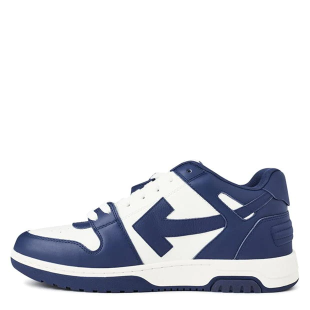 Off White Out Of Office Trainers Navy Off White