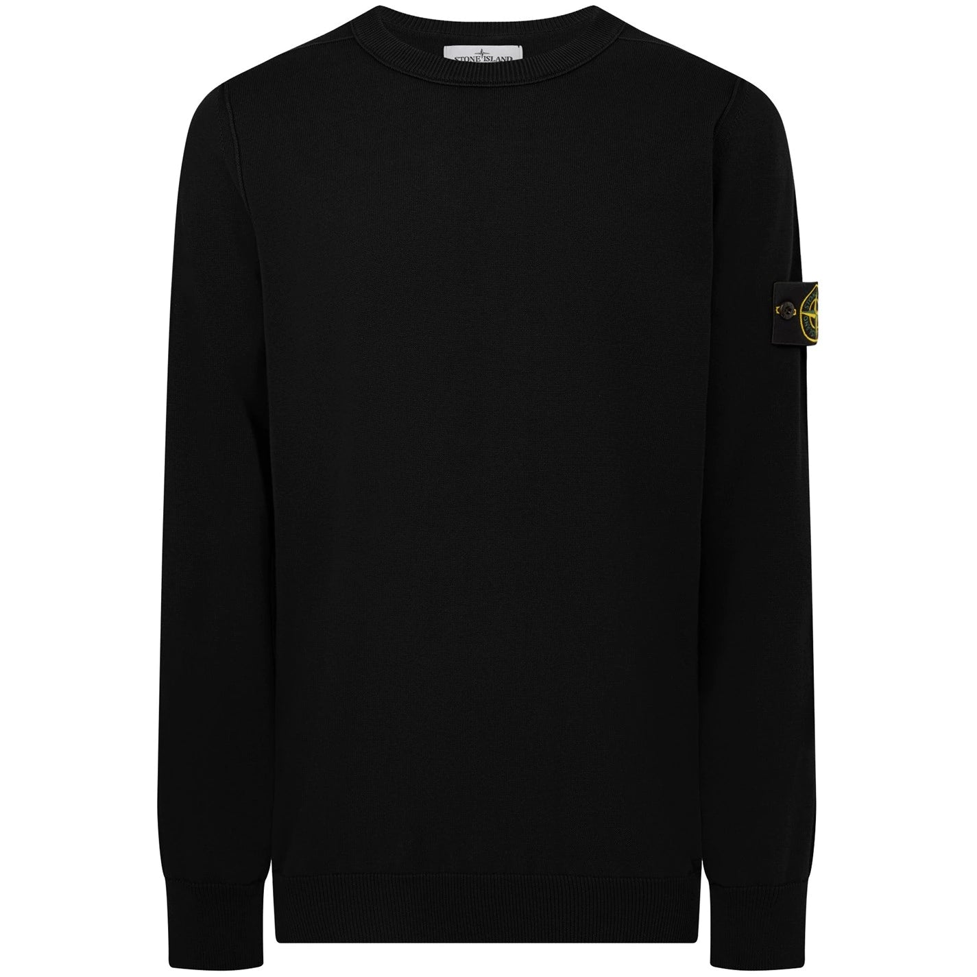 Stone Island Knit Jumper Black Stone Island