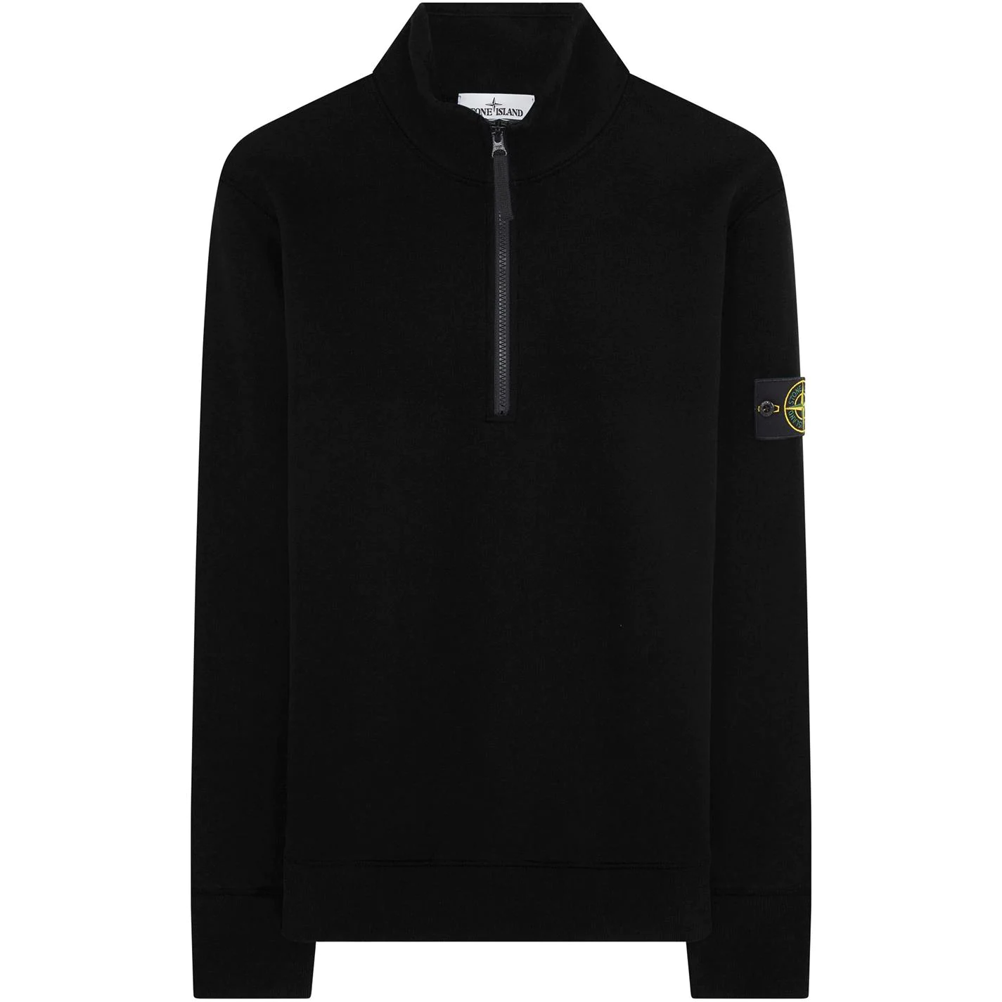 Stone Island Half Zip Jumper Black Stone Island