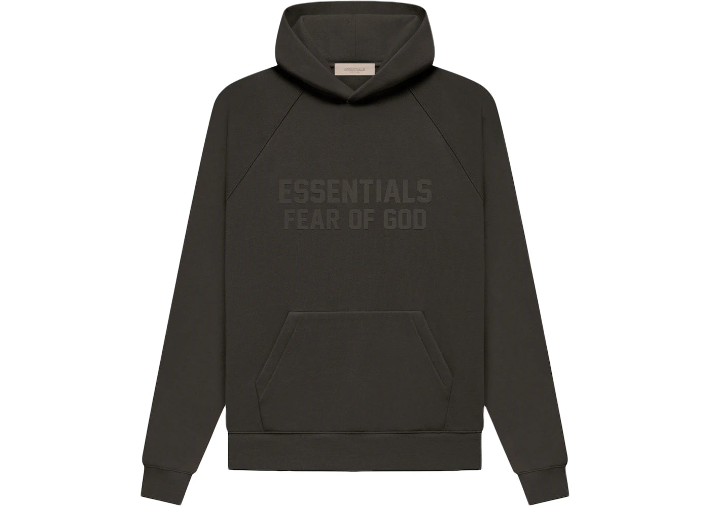 Fear Of God Essentials Hoodie Off Black Fear Of God Essentials