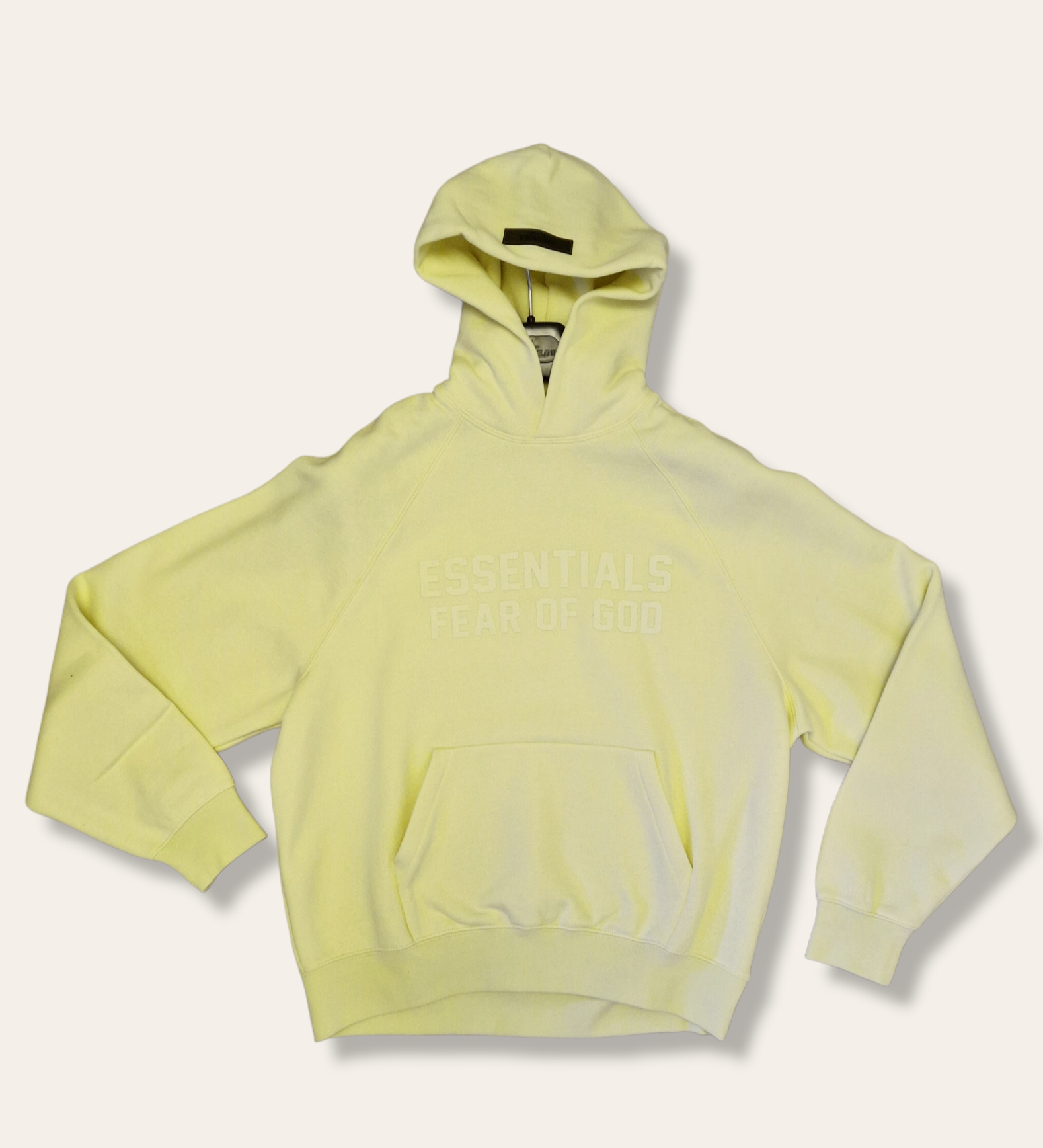 Fear Of God Essentials Hoodie Lemon Klay Designerwear