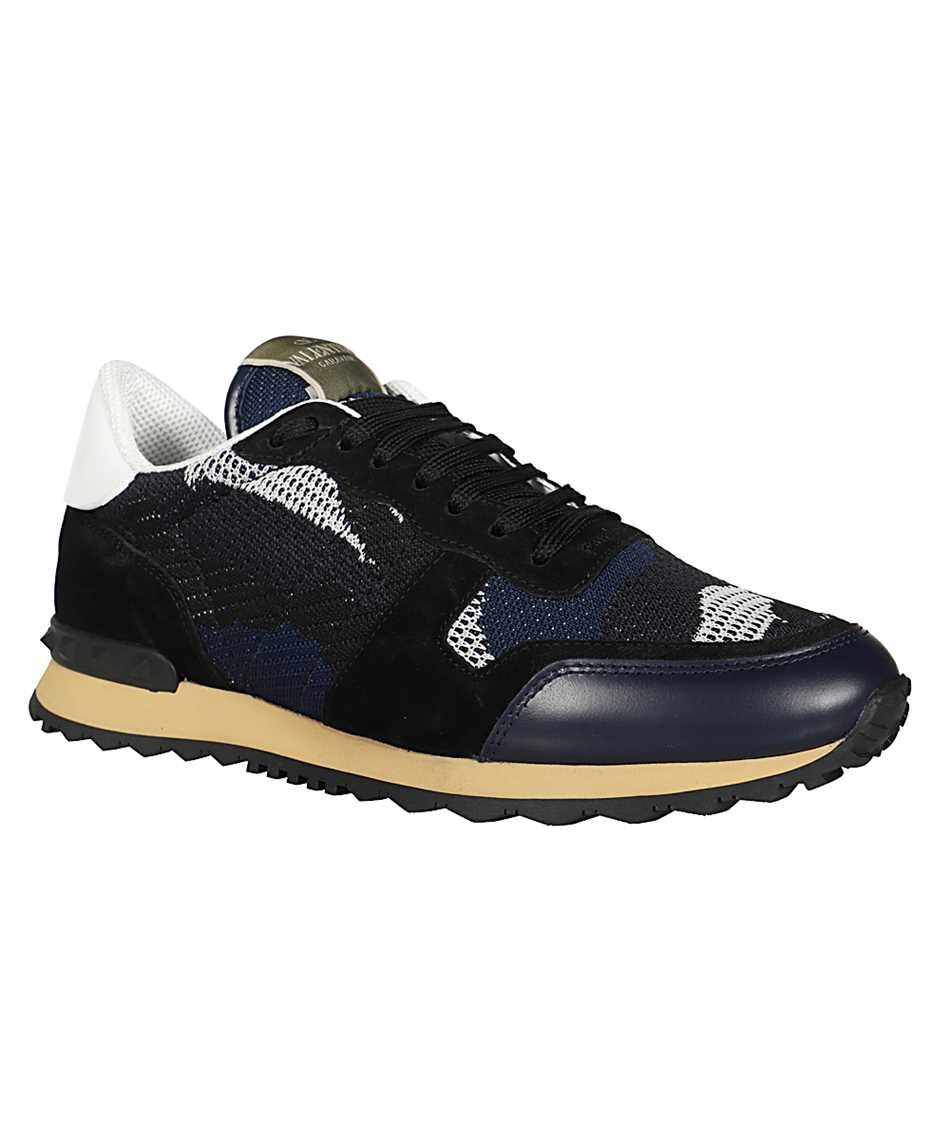 Valentino Mesh Trainers Blue Valentino
