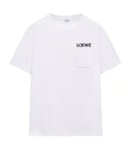 Loewe Pocket Embroidered Logo T-Shirt White