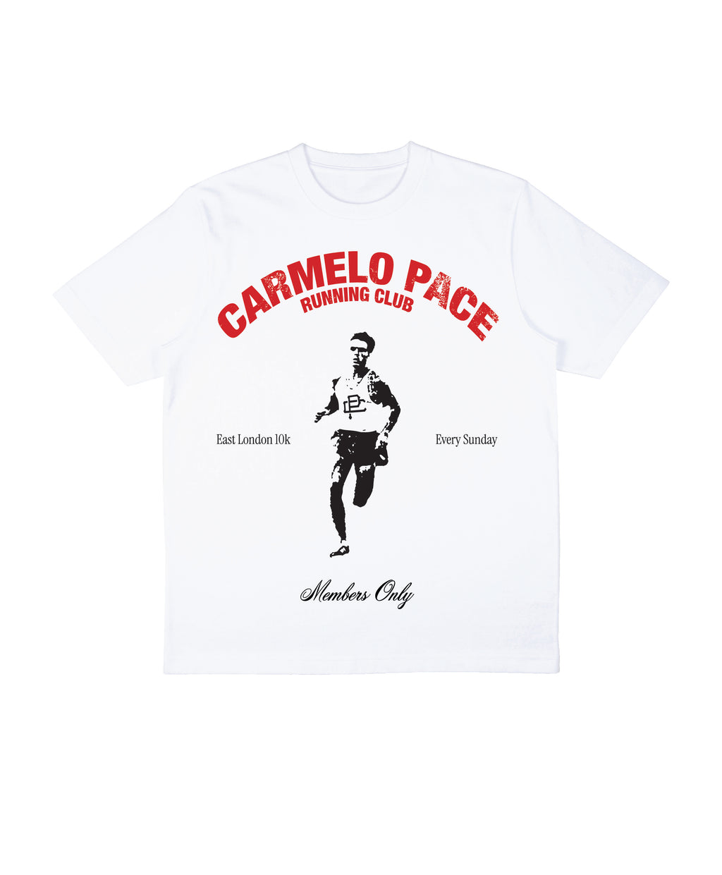 CARMELO PACE RUNNING MEMBERS CLUB T SHIRT