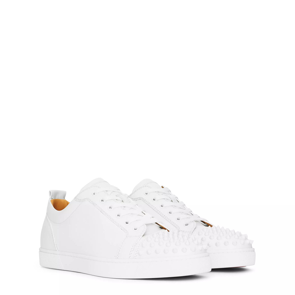 Christian Louboutin Louis junior Spikes White