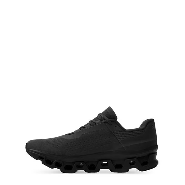 On Running Cloudmonster Trainers Black On Running