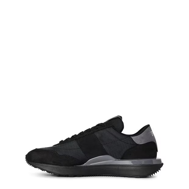 Ralph Lauren Panelled Trainers Black