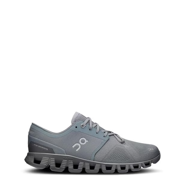 On Running Cloud x 3 Trainers Mist On Running