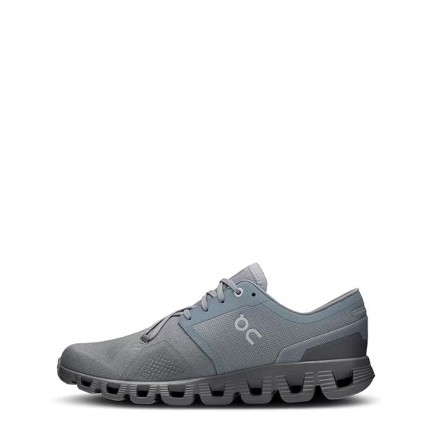 On Running Cloud x 3 Trainers Mist On Running
