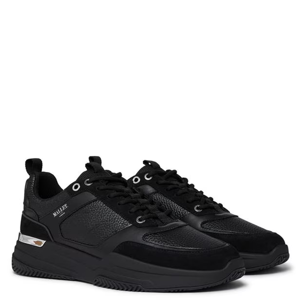 Mallet Radnor Trainers Triple Black Mallet