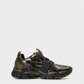 Off White Be Right Back Trainers Green/Black