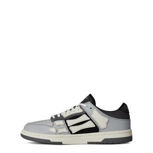 AMIRI SKELETON TOP LOW TRAINERS BLACK/Grey Amiri