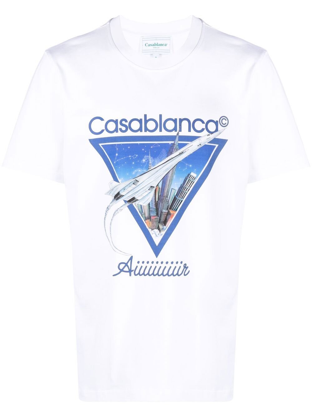 Casablanca Aiiiiir T Shirt White Casablanca