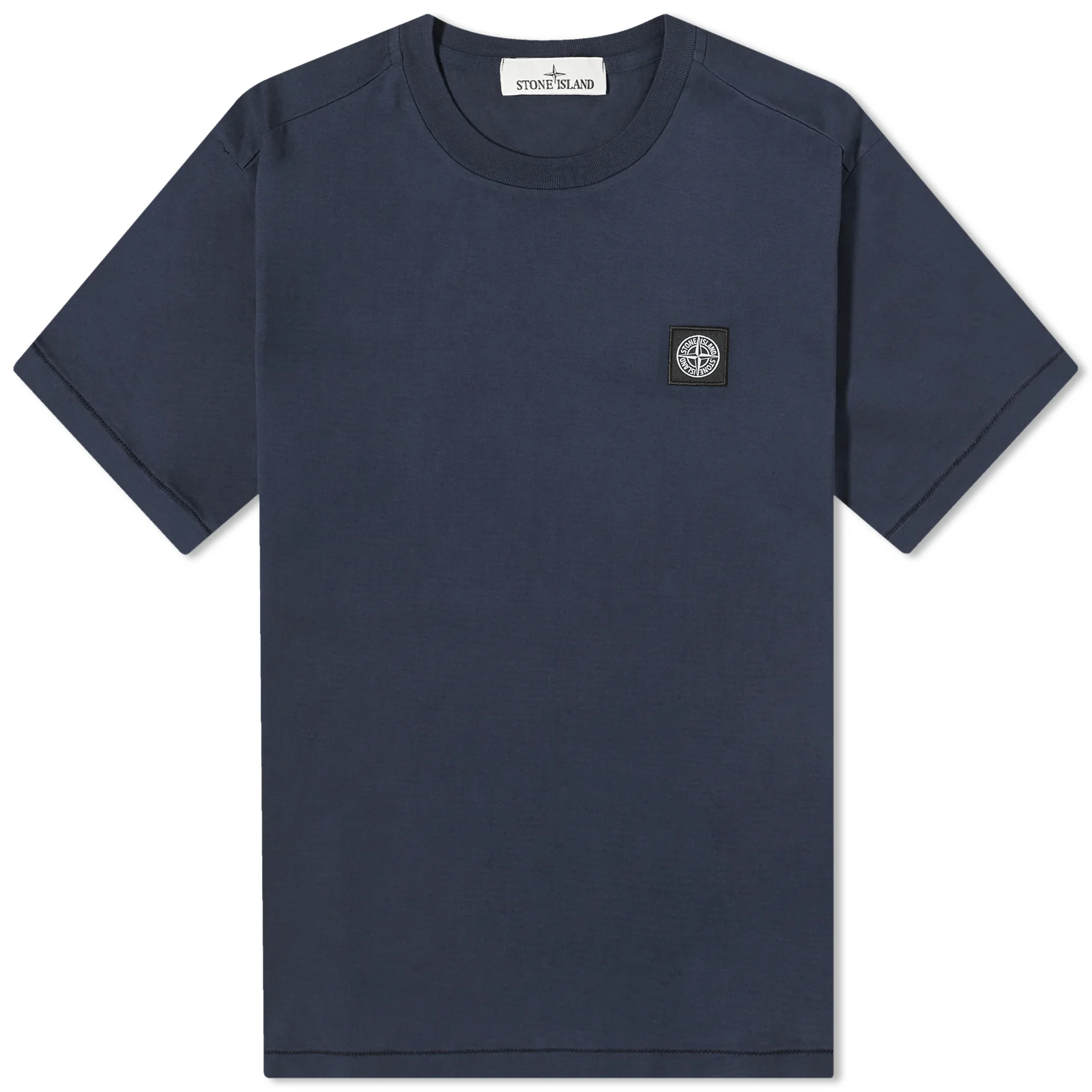 Stone Island Patch T Shirt Navy Stone Island