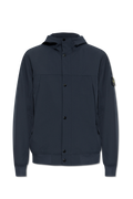 Stone Island Hooded Soft Shell Jacket Navy Stone Island