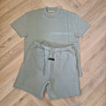 Fog Essentials Shorts Set Aqua Fear Of God Essentials