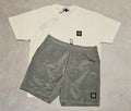 Stone Island Shorts Set White/Off Grey Stone Island