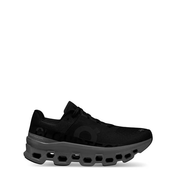 On Running Cloudmonster Black Womens On Running