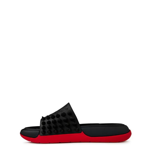 Christian Louboutin Spike Sliders Black