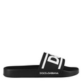 Dolce And Gabbana Logo Sliders Black Dolce And Gabbana