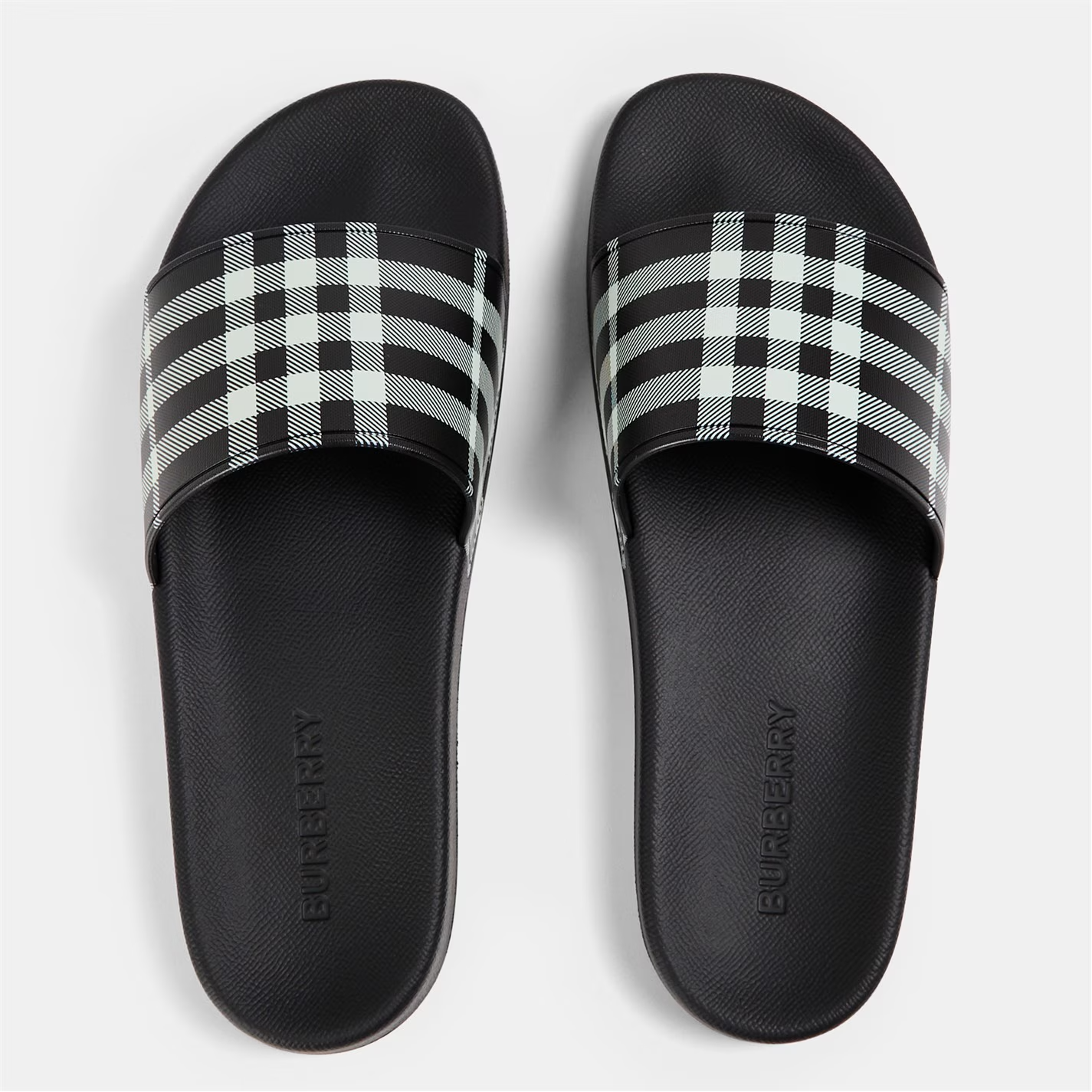 Burberry Furley Check Sliders
