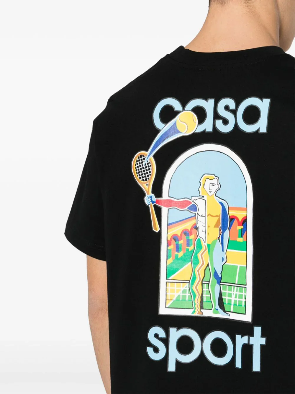 Casablanca Le Jeu Colore T Shirt Black