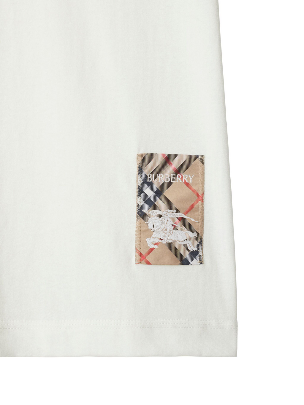 Burberry Side Logo White