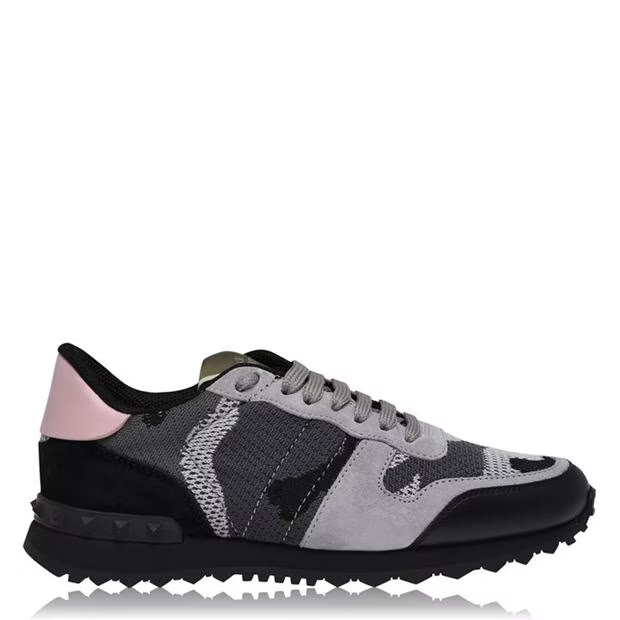 Valentino Mesh Trainers Women's Black Valentino