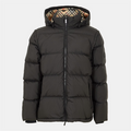 Burberry Check Hooded Puffer Jacket