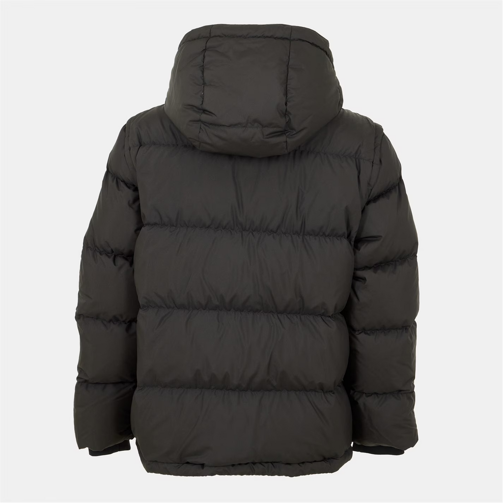 Burberry Check Hooded Puffer Jacket