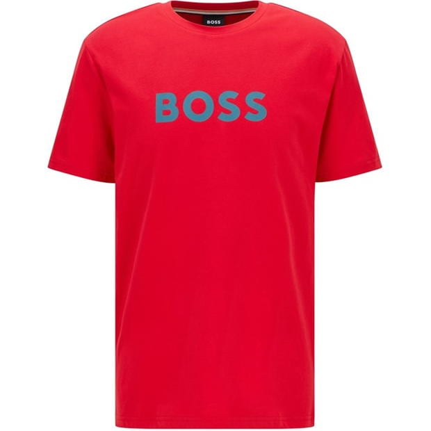 Hugo Boss Logo Shorts Set Red