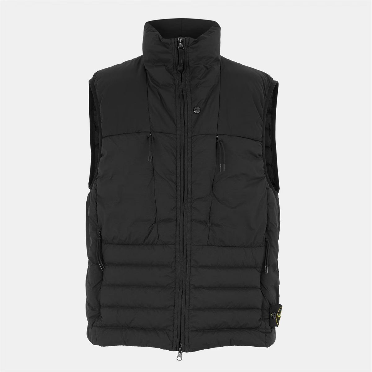 STONE ISLAND Loom Gilet Vest Black
