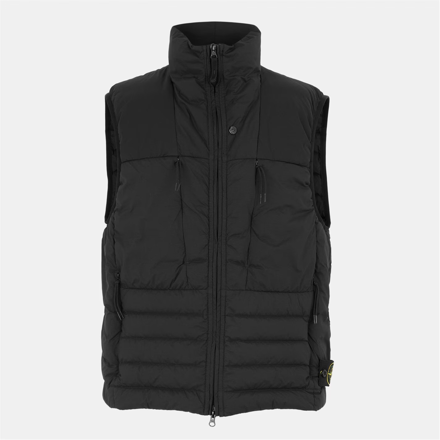 STONE ISLAND Loom Gilet Vest Black