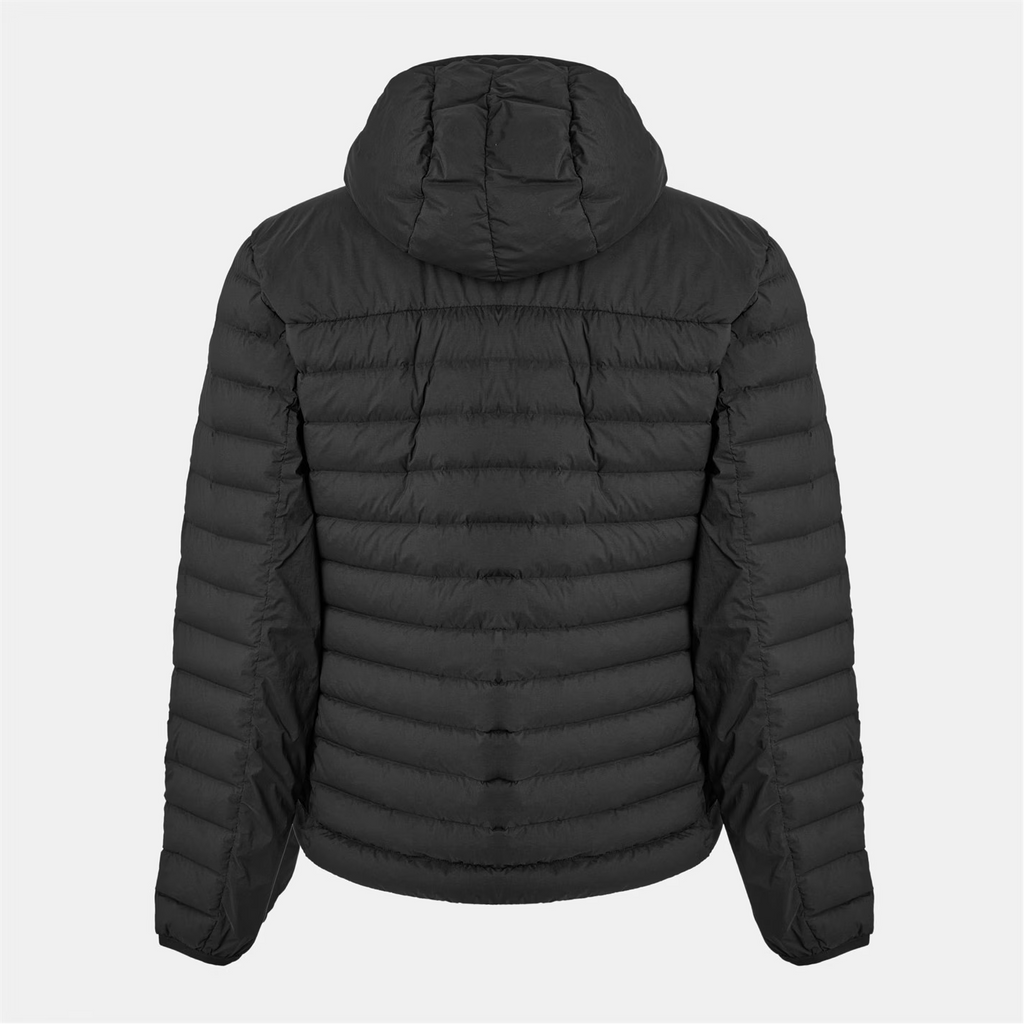 STONE ISLAND Hooded Puffer Jacket Black
