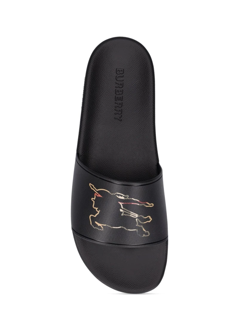 Burberry Furley Check Sliders Burberry