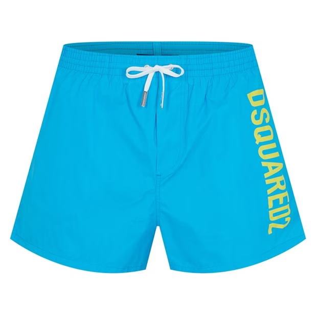 Dsquared2 Logo Swim Shorts Bright Blue Dsquared