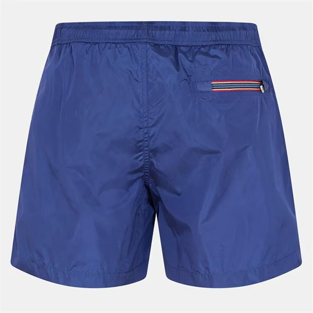 Moncler. Logo Swim Shorts Royal Blue