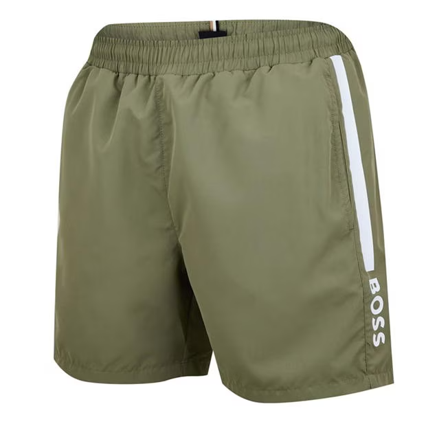 Hugo Boss Shorts Set Khaki Hugo Boss