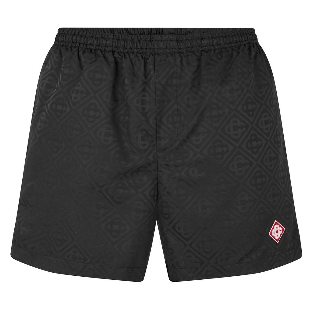 Casablanca Mono Logo Swim Shorts Black