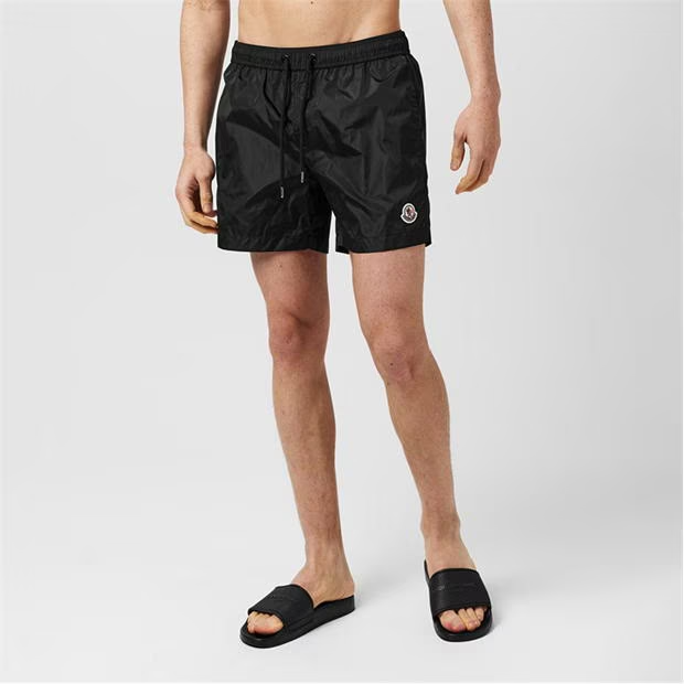 Moncler. Logo Swim Shorts Black