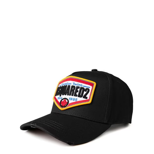 Dsquared Twins Cap Triple Black