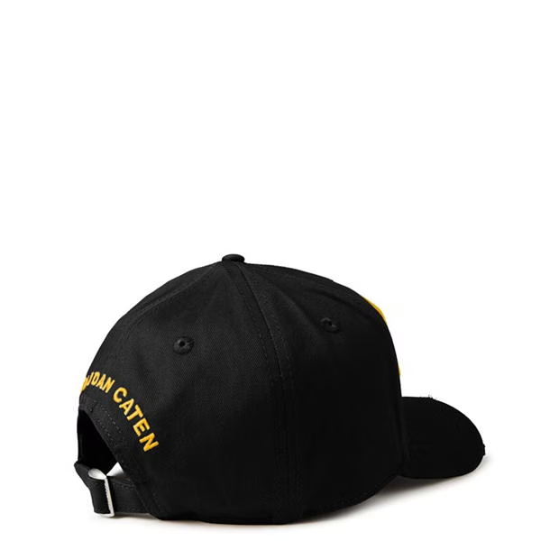 Dsquared Twins Cap Triple Black