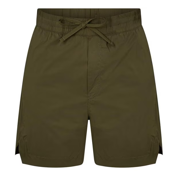 Canada Goose Logo Shorts Khaki Canada Goose