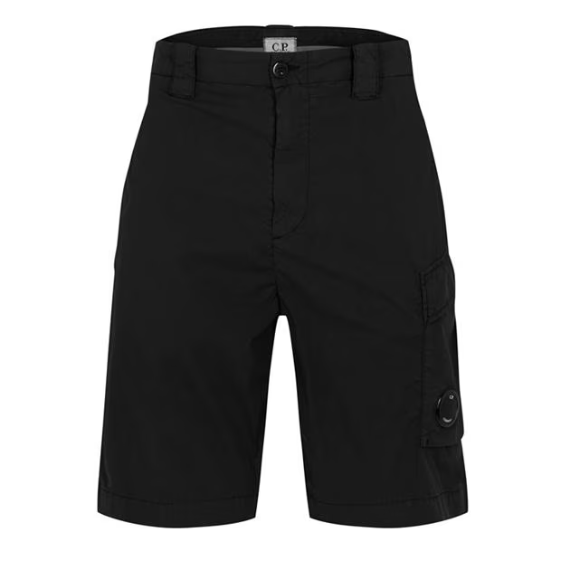 CP Company Lens Cargo Shorts Black CP Company