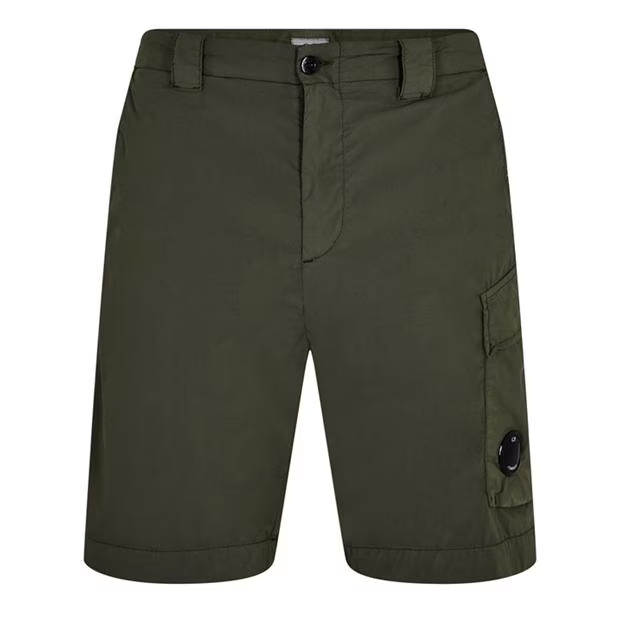 CP Company Lens Cargo Shorts Khaki CP Company